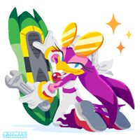 Wave the Swallow with the Type-J. (Sonic Riders)