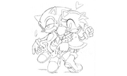 Amy concept art from Sonic Advance 3 (from Sonic Generations 3DS)