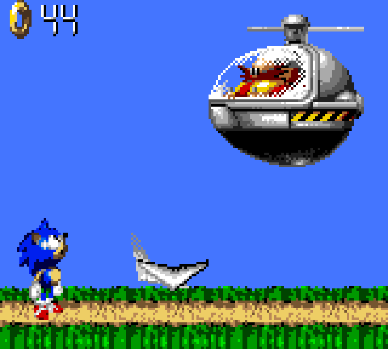 Green Hill Zone boss (Sonic the Hedgehog) (8-bit), Sonic Wiki Zone