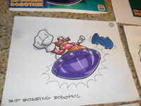 Concept artwork of Rip-Roaring Robotnik. Note that "Robotnik" is spelled wrong, as it is spelled "Robotnic".
