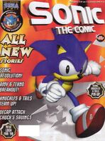 Sonic the Comic #120 (January 1998). Art by Gary Knight.