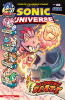 Sonic Universe #58 (November 2013). Art by Tracy Yardley, Jim Amash, Steve Downer, and Jack Morelli.