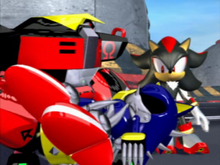 Omega Shadow i Metal Sonic