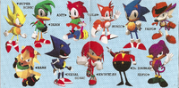 Sonic the Fighters cast