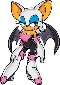 Rouge The Bat — rikdraws: #30DaysSonic: 4 - Hidden!