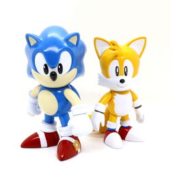 SOFVIPS ソニック ザ ヘッジホッグ ソフトビニール製 メタリック