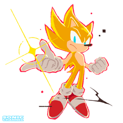 Super Sonic 2 (Sonic Frontiers), Blake_Art in 2023