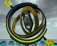A yellow Map Koco.