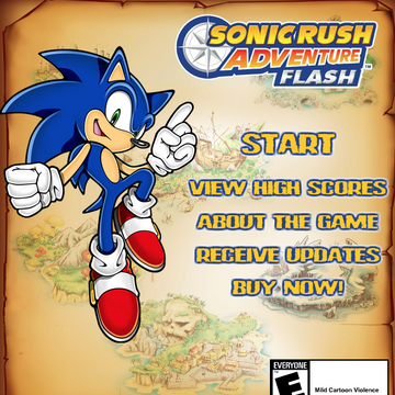 sonic rush play online
