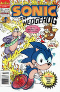 Sonic the Hedgehog #5 (December 1993). Art by Dave Manak.