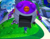 Blowfish Transporter w Tropical Coast