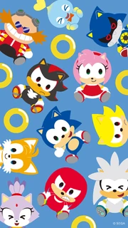 Cute Sonic wallpaper 1
