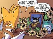 Longclaw's memorial, from .