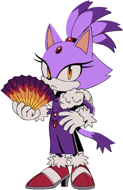 Blaze The Cat Amy Rose Sonic Rush Adventure - Wiki Transparent PNG