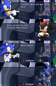 Shadow and metal sonic rivals