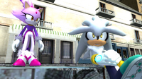 Silver y Blaze - Sonic 2006