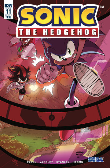 Issue #11 RI Cover Revealed! – Sonic Source