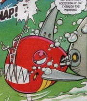 Masher w Sonic the Comic