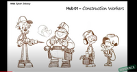ROS Construction Worker NPCs