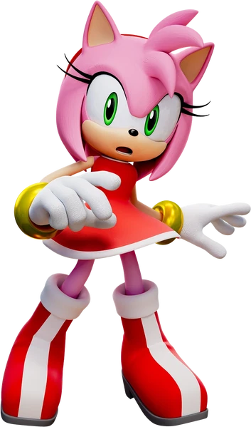 Sonhando com cores: Sonic, Amy Rose, Cream - personagens de video game