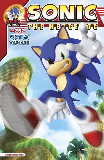 Sonic The Hedgehog Online Issue 252, Archie Sonic Online Wiki