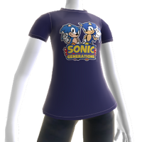 Sonic Generations shirt (female)