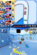 Mario Sonic Olympic Winter Games Gameplay DS 095