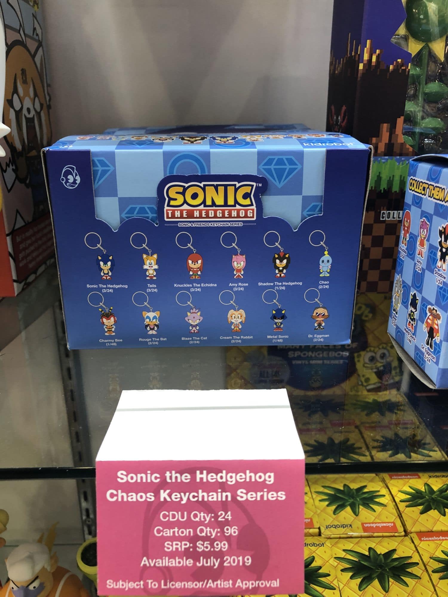 Sonic the Hedgehog Keychain Series KidRobot Buzz Bomber 1/24 