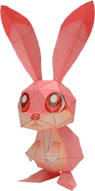 Papercraft Rabbit
