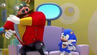 SB S1E41 Eggman and Sonic surprised