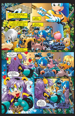 Sonic #122, Wiki