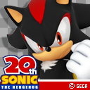 Sonic 20th Anniversary Twitter icon