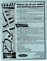 Volume 3, Issue #1 (front)