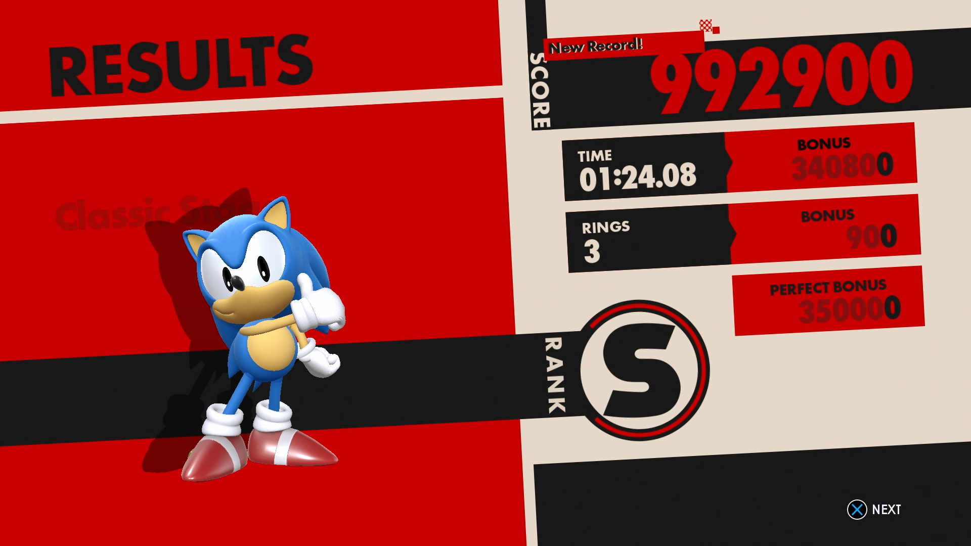 sonic unleashed s rank