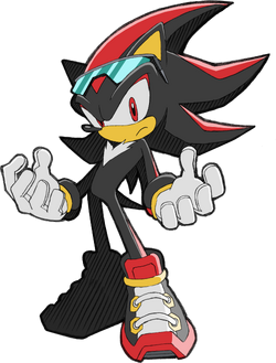 Shadow The Hedgehog — With Gun - Shadow the Hedgehog - Gallery - Sonic SCANF