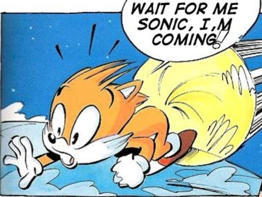 Fleetway Super Sonic  Sonic, Sonic adventure, Comic character