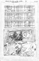 Page two pencils. Art by Tracy Yardley.