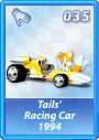 Tails' Racing Car