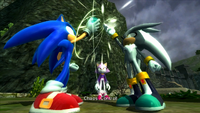 Chaos Control - Sonic y Silver