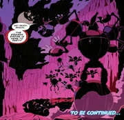 Eggman making his way to , from .