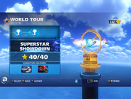 World Tour Screen