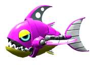 Large type Chopper in Sonic Colors.