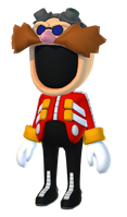 Dr. Eggman's Mii costume from Mario & Sonic at the Rio 2016 Olympic Games