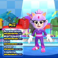 Mii costume from Mario & Sonic at the London 2012 Olympic Games.