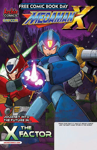 Mega Man X Cover