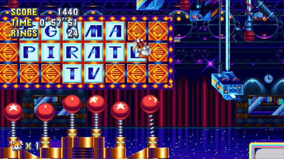 Sonic Mania : Nemesis Revenge ! #2 Studiopolis Zone ( sprite