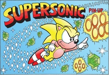 Super Sonic Pin-up