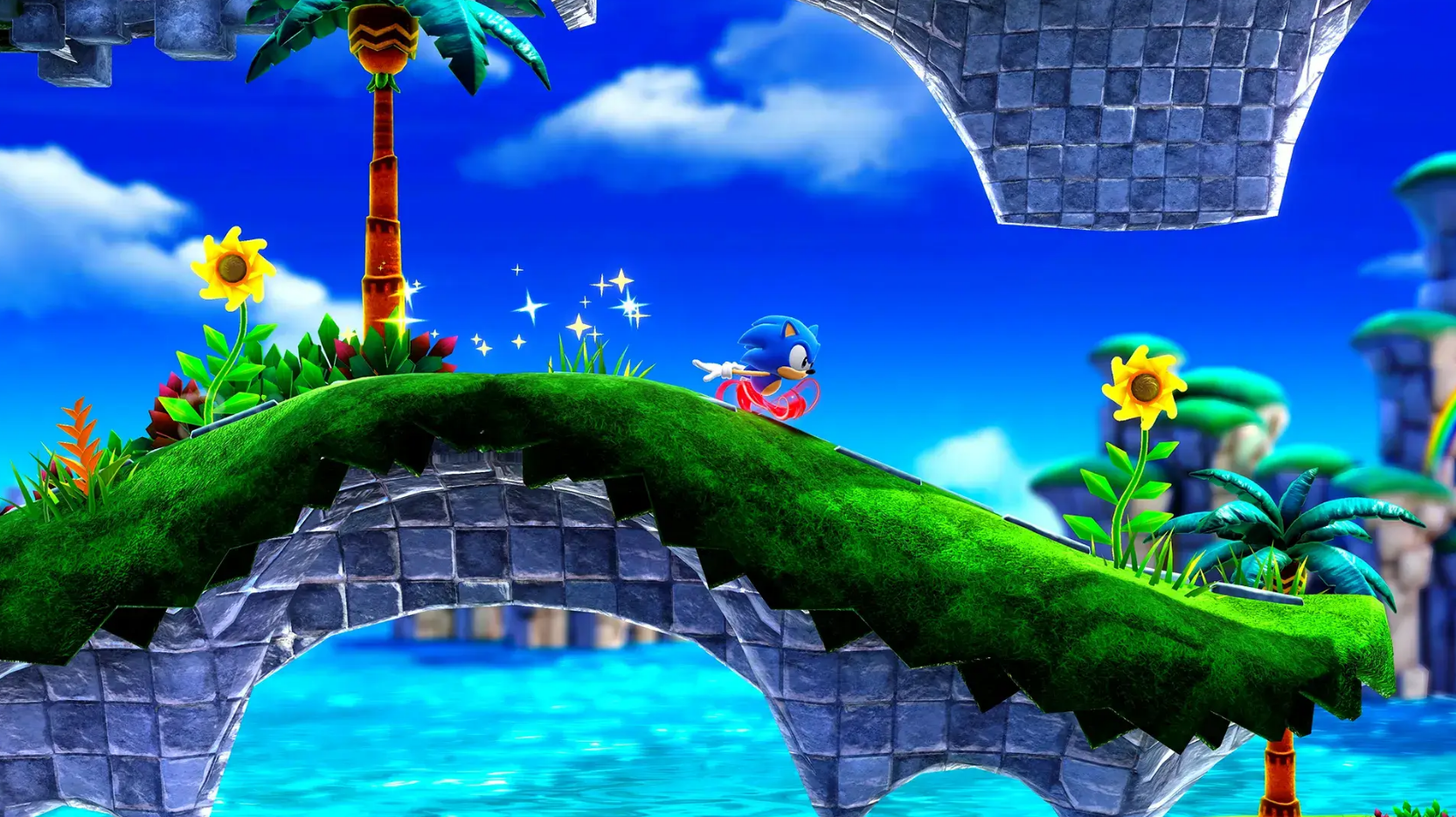 Sonic 1 Forever: Bridge, Jungle & Sky Base Zone (W.I.P. Demo) ✪ First Look  Gameplay (1080p/60fps) 