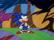 Sonic telling Tails to get away from that tree.