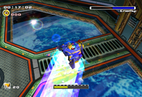 Dr. Eggman using the Power Laser.